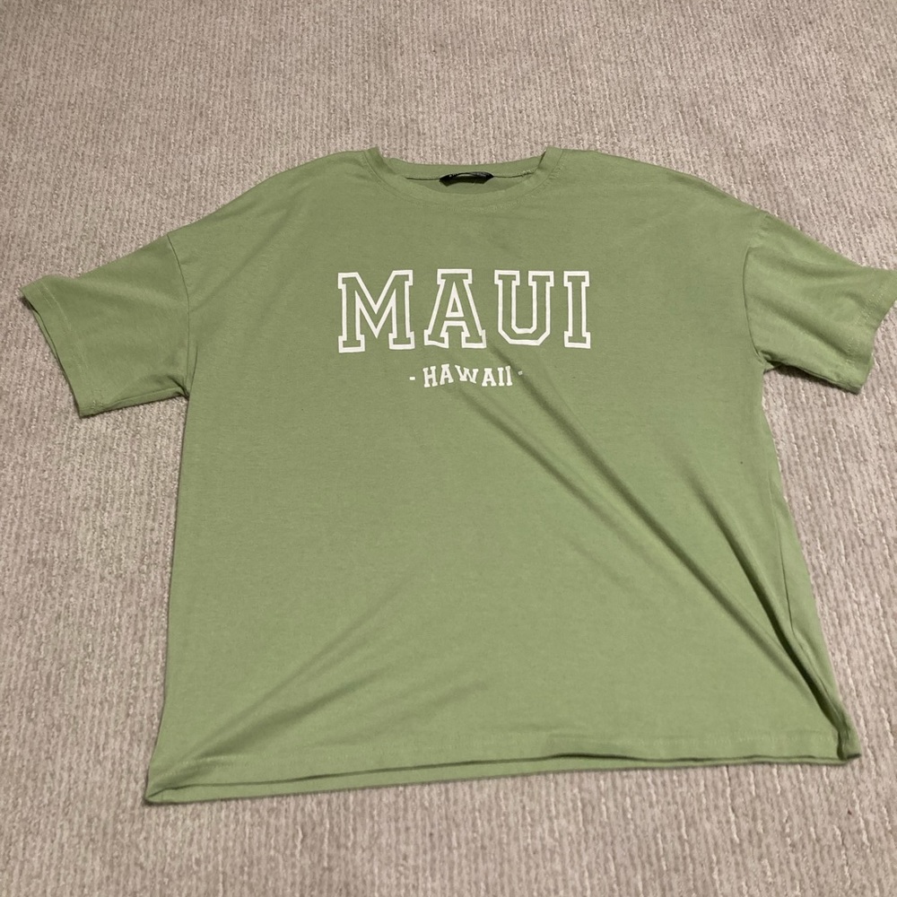 Shein green tee